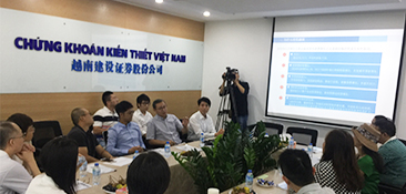 越南商务考察案例：走进越南建设证券股份公司！